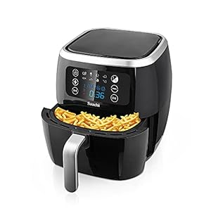Saachi 7.0 Litres Air Fryer NL-AF-4777-BK With Unique Rapid Air Technology