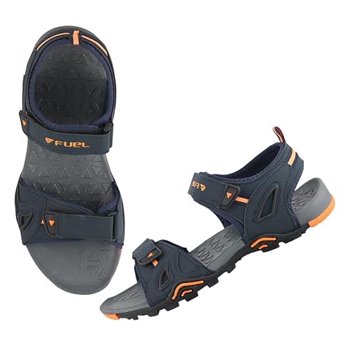 Image of FUEL Thar Sandals & Floaters for Mens & Boys Comfortable & Lightweight Dailywear, Anti-Skid Flexible & Breathable for Running, Walking Stylish Casual Sandal for Outdoor Footwear For Gents