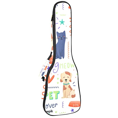 Sac ukulélé ténor imperméable pour transporter votre musique en concert