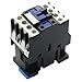 3 Phase AC Contactor 18A 3 Pole NO CJX2 1810 Coil Voltage 24V 36V 110V 220V 380V 50 60Hz DIN Rail Mounted Plastic Electrical Parts for Industrial Control