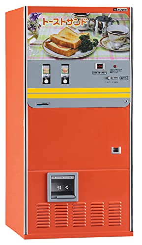 Hasegawa 62201 1/12 Figure Accessory Series Retro Vending Machine (Toast Sand) Plastic Model
