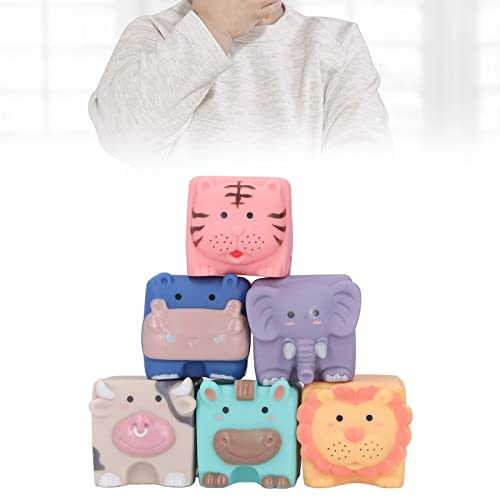 Bloco infantil quebra-cabeça leve com relevo DIY bloco de silicone macio para sala de estar quarto b