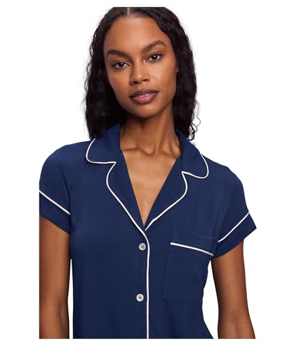 Image of Eberjey Gisele Short Sleeve and Cropped Pant PJ Set