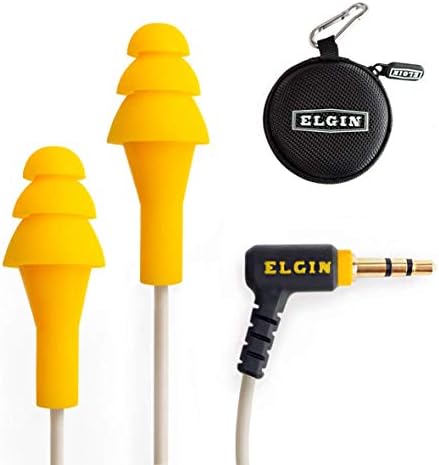 Ruckus Earplug Earbuds | OSHA Compliant Noise Reduction in-Ear Headphones : Isolating Ear Plug Earphones