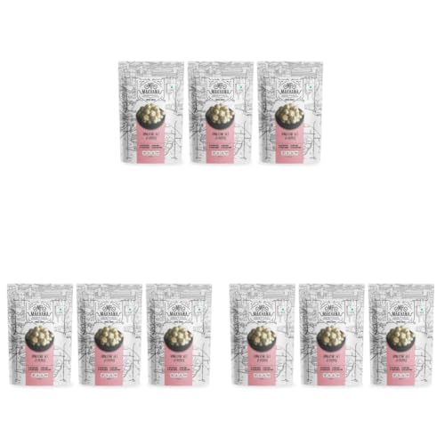 Image of Mr. Makhana Roasted Makhana and Foxnuts | Healthy Snacks | Gluten Free | MSG Free | Antioxidant | Rich Calcium | Zero Trans Fat (Himalayan Salt & Pepper, 55gx3) (Pack of 3)