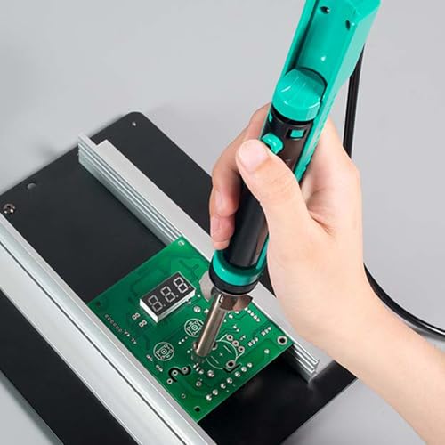 Yihua 929D-V Electric Desoldering Soldering Iron Solder Sucker Desoldering Pump With Shorter Charging Handle And Desoldering Nozzles 1.0Mm 1.2Mm For Through-Hole Desoldering thumb #8