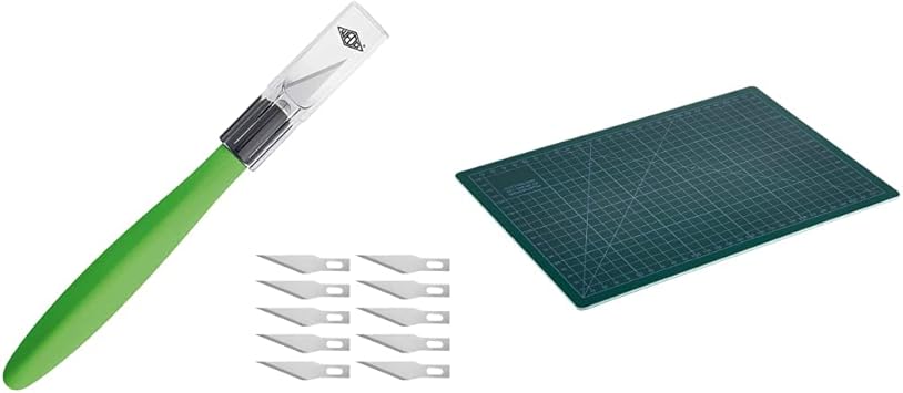 WEDO Bastel-Set: Schneidematte A3 + Skalpell Mit Softgriff - Dein DIY Starterpaket