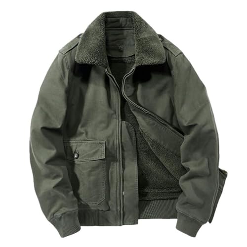Veste de travail courte homme veste coton épais blouson cargo