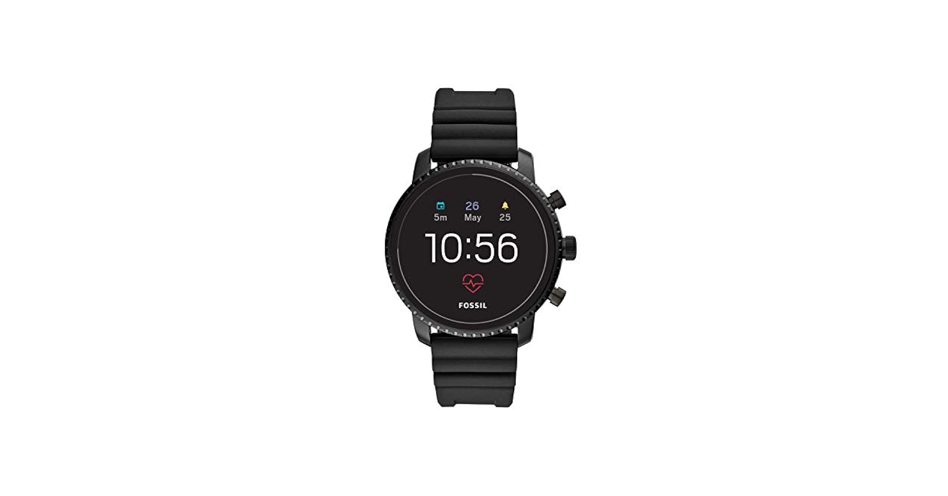 FOSSIL - FOSSIL  EXPLORIST HR ジェネレーション4スマートウォッチ Amazon.com: Fossil Men's Gen 4 Explorist HR Heart Rate