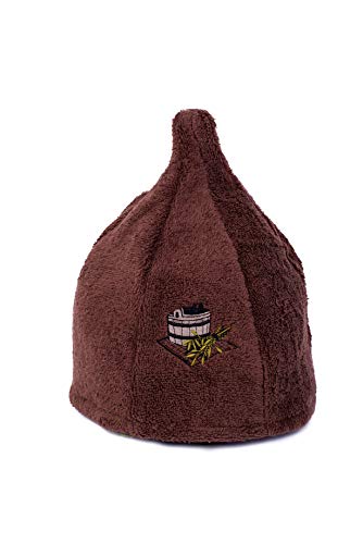 Ger3as Sauna Hat for Men and Women 100% Cotton with Embroide
