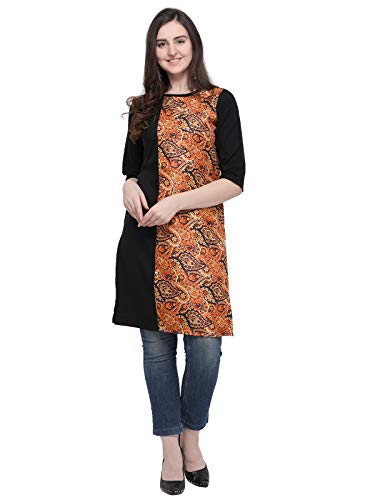 Image of Sanisa Women's Crepe Digital Printed Kurta