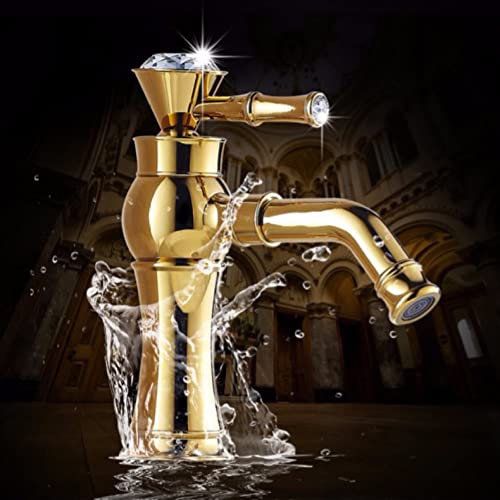 Robinet de lavabo eau chaude et froide pour vasque moderne - 3