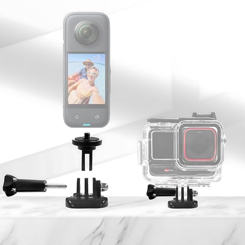 Kit tornillo de montaje de hebilla con base flexible para Insta360 5