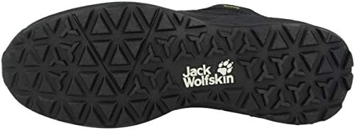 Jack Wolfskin Men's Woodland Texapore Mid Hiking Shoe Boot, Black, 11 | Image 4