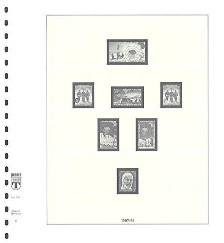 Feuilles TAAF 1957-2022 pour archiver l'histoire postale polaire