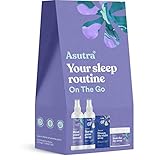ASUTRA Sleep Travel Set, 4 Mini Products | Relax and Unwind with the Power of Essential Oils,...