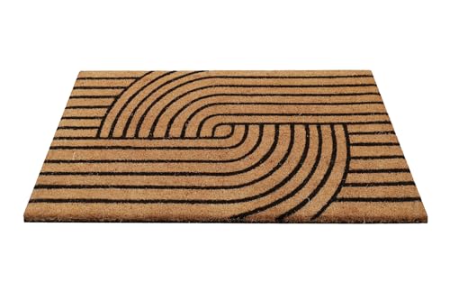 Paillasson coco 45x75 Modern Mania tapis de sol entree interieur coco naturel
