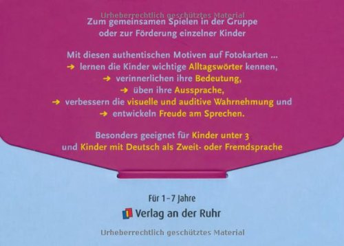 Fotokarten zur Sprachförderung: Grundwortschatz