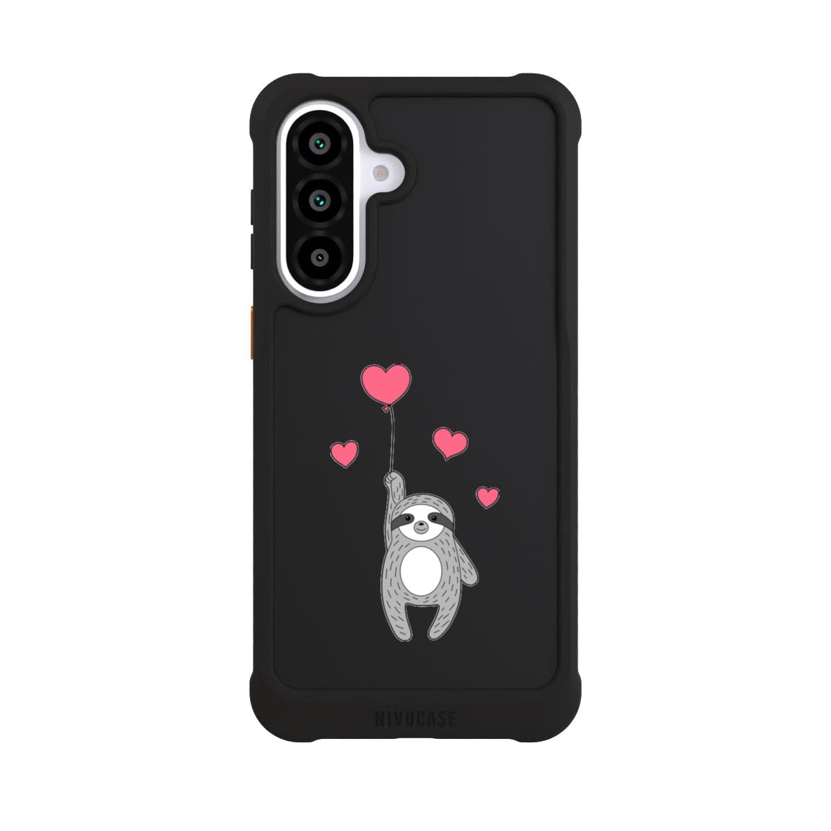 Custodia per Samsung Galaxy A57 5G Trasparente Bradipo Amore
