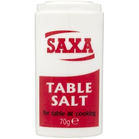 Saxa Table Salt Dispenser 70g Pack of 12 Cover
