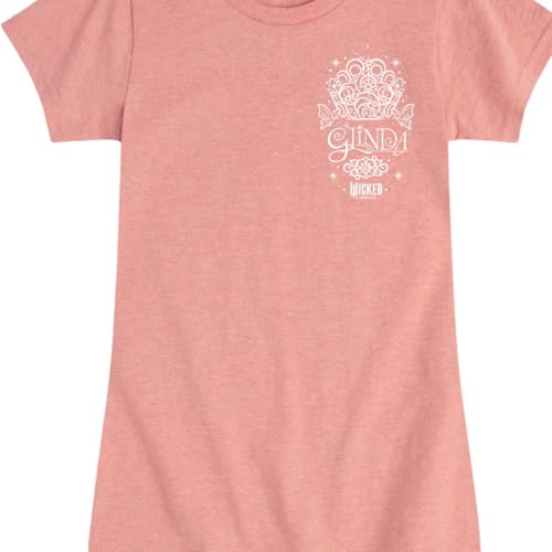 HYBRID APPAREL Wicked - Glinda Crown - Girls Toddler and Youth Fitted Short Sleeve Graphic Tee3