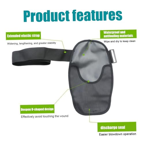 Fundas para bolsas de ostomía e ileostomía impermeables lavables de dos piezas 4