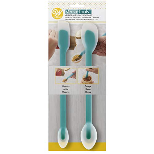 Wilton W2104014 Versa-Tools Measure And Scrape Spatula Set-2/Pkg cover