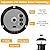 Porch Lights with Outlet, Outdoor Motion Sensor Lights, Dusk to Dawn Exterior Light Fixture, Anti-Rust Waterproof Outdoor Wall Light, Aluminum Outside Lights for House Patio Front Door Garage, Black