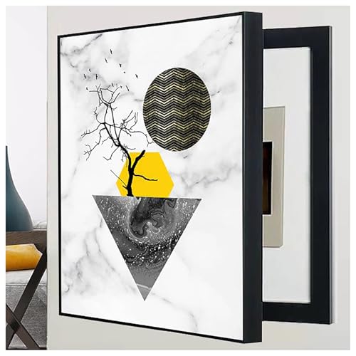 Cuadro decorativo para caja de disyuntores: Estilo sutil de 30x40 cm