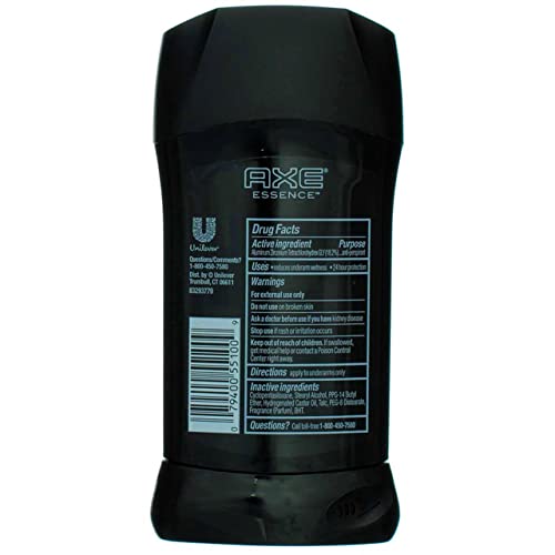 Axe antitranspirante Essence 2.70 oz pack de 5 miniatura 2