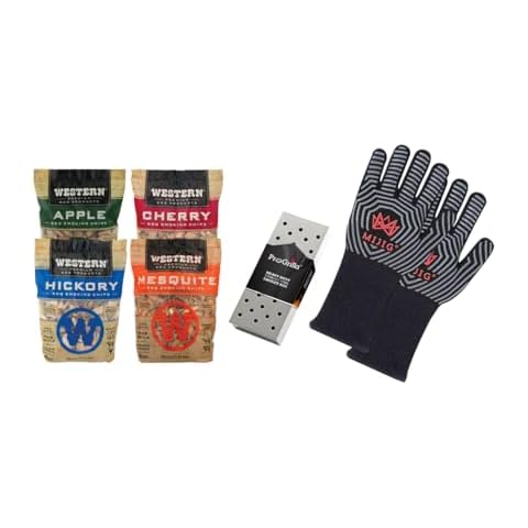 BBQ Smoker Gift Set (4 Flavors + Smoker + Gloves) Cover