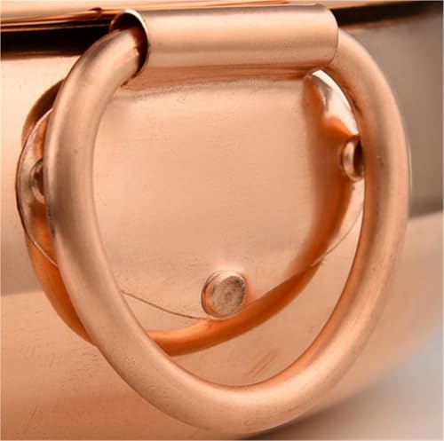 Olla de cobre para shabu-shabu tradicional de 30 cm para gas e inducción 5