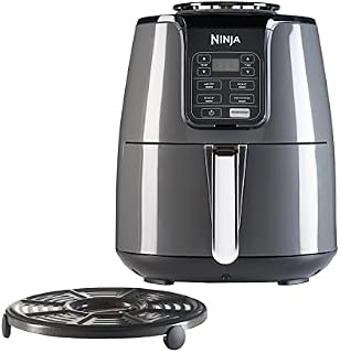 Ninja AF100EU Air Fryer Frytkownica Na Gorące Powietrze Z Precyzyjną Regulacją Temperatury, 3,8 L, Czarny