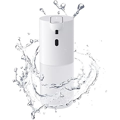 YOPOTIKA Automatic Soap Dispenser 400ml Foaming Hand Soap Dispenser 4 Gear Adjustable Touchless Foam Soap Dispenser for Wall Mounting with Infrared Motion Sensor for Bathroom Kitchen Cover
