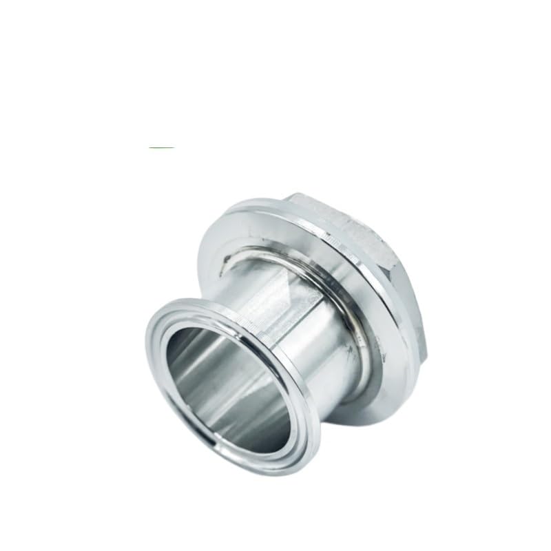 Adapter sanitarny 12,7 cm Tri Clamp do 2.5-0.6 cm 2.5-1.3 cm męski SS304, złączka przyłączeniowa do rurociągu, stal nierdzewna, 1 sztuka