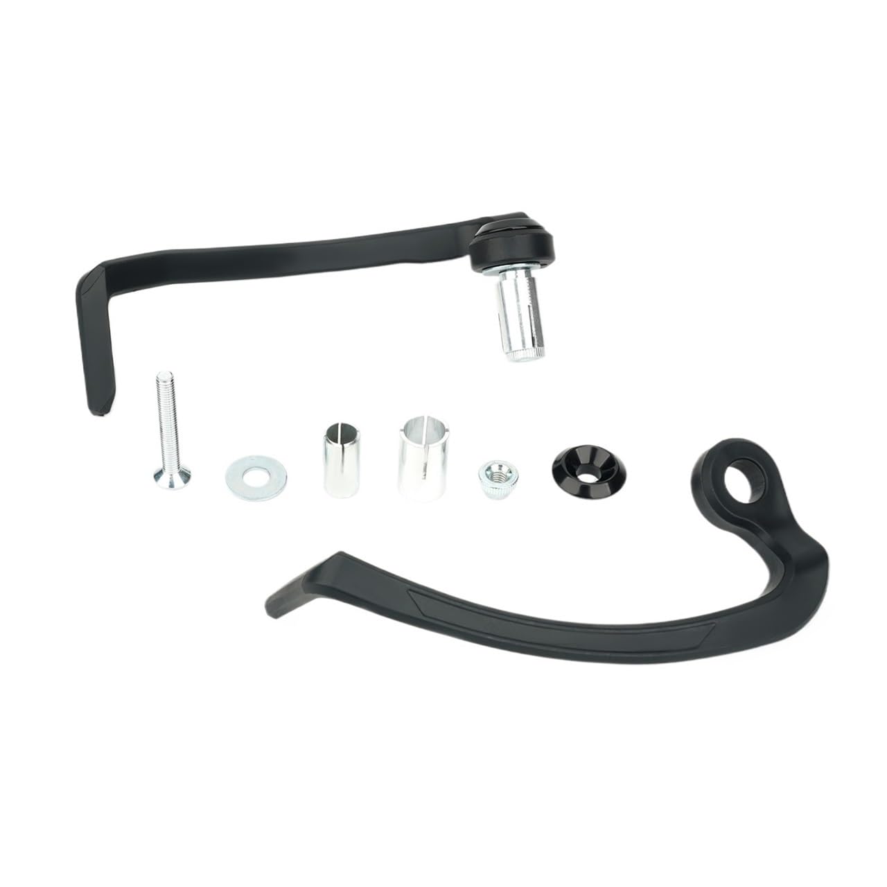 Beqlxta Black Brake Lever Guard Motorcycle Handguard 22Mm 28Mm Handlebar Protection For Motocross For Cruiser Scooter Dirt Pit Bike Handle Bar Guards(Black)