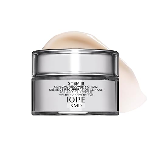 IOPE XMD Stem III Clinical Recovery Serum - Professional PDRN Treatment-Level Results - Visibly Firms, Plumps Volume, and Refines Pores - With Hyaluronic Acid - 1.69 fl. oz.