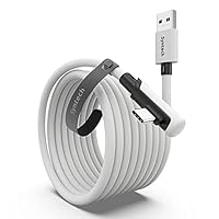 Syntech Link Cable 16 FT Compatible with Quest2 Accessories and PC/Steam VR, High Speed PC Data Transfer, USB 3.0 to USB C Cable for VR Headset and Gaming PC