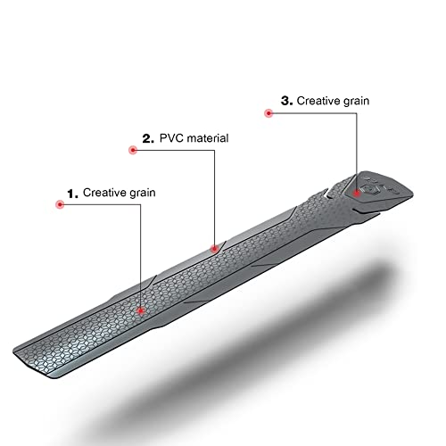 ENLEE Mountain Bike Down Tube Frame Protector, 3M MTB Bicycle Frame Guard - Protect The Bike from Collision and Scratch (Rhombus/Black) by ENLEE - Used condition - Image 4