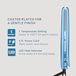 BabylissPRO Nano Titanium 3/4" Mini Flat Iron, Perfect for Travel, Touch-Ups & Quick Styling, Compact Hair Straightener With Sol-Gel Nano Titanium & Ceramic-Coated Plates, Heats Up To 430ºF, Dual Voltage