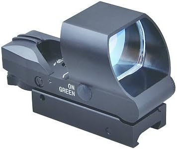 Trinity Force 4 Ret. Red/Green Illum. Reflex Sight w/ Weaver Base, Black w/ Electronic CXHD119