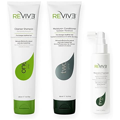REVIV3 Procare 30 Day Trial Kit - 3-Part System for Fine and Thinning Hair - Sulfate and Paraben Free - Leave-In Hair Treatment Shampoo and Conditioner - Thinning Hair Treatment for Men and Women Cover