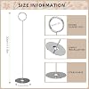 ERYTLLY 16PK Place Card Holders 12 Inch Table Number Holders Table Card Holders Steel Card Holders for Birthdays,Weddings,Photos, Food Signs, Memo Notes, Restaurants (Silver) - 5