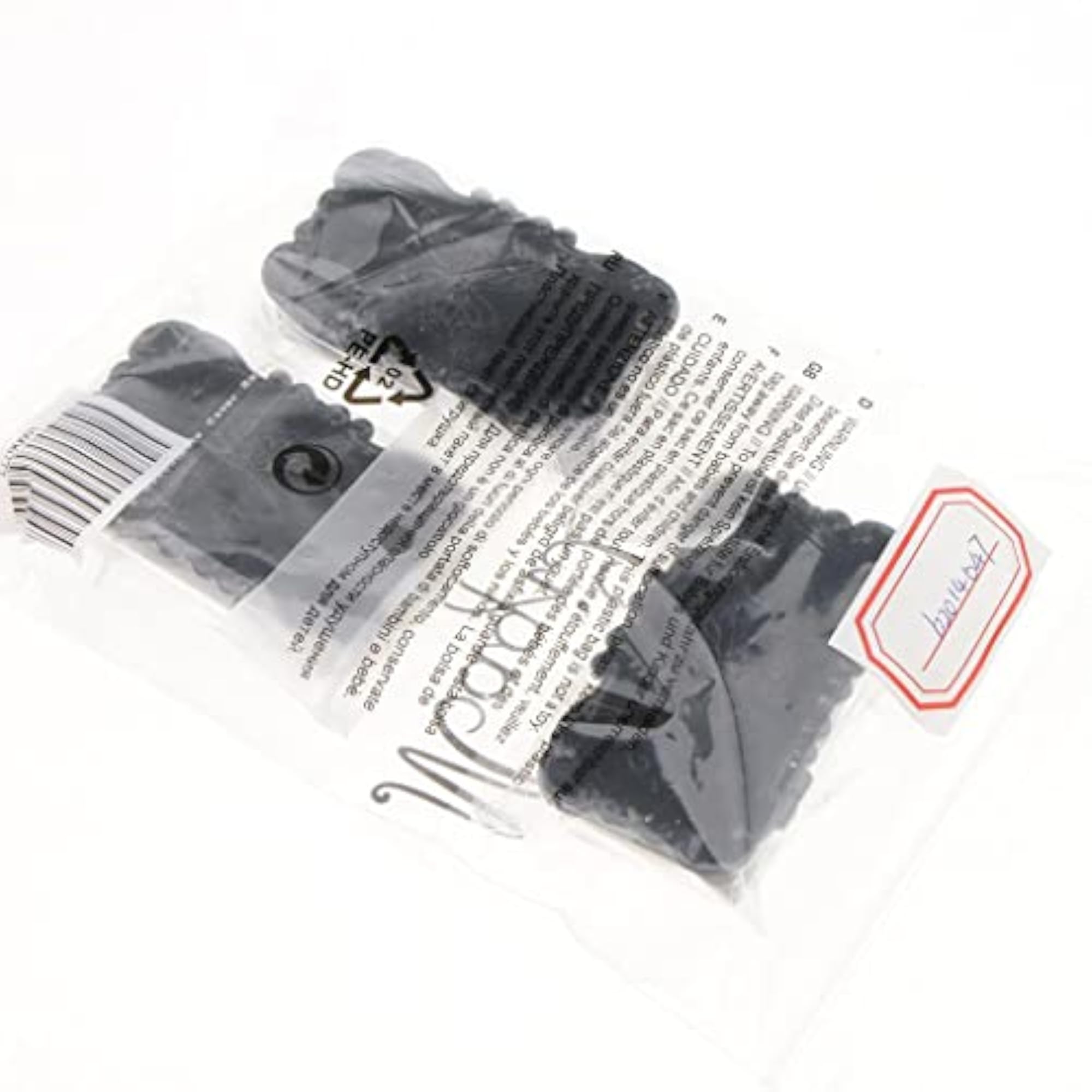 3pc Black Retro False Eyelashes Cosmetic Jewelry Storage Box with Mirror Lid