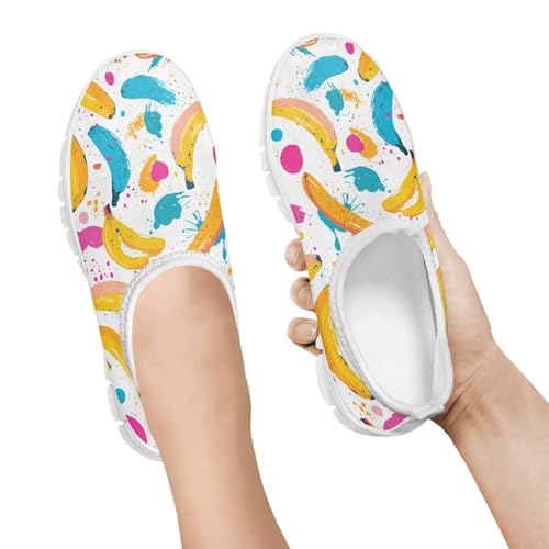 Casual Slip On Outdoor Shoes Lightweight Comfort Tennis Sneakers Boys Girls Elastic Soft Walking Shoe for Workout US 11-15 White Sole3