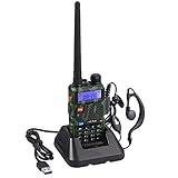 motorola t800 power output  eSynic UV-5R Walkie Talkie 128 Canales VOX Banda Dual VHF/UHF con Pantalla LED de Memoria con Explosión Parpadeo de Alarma Soporta VOX para Sitio de Construcción Hotel Adventure Largo Alcance 3-5 km