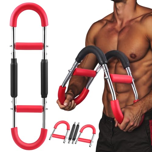 Verstellbarer Twister Armtrainer, U-förmig Brust trainingsgerät, Unterarm trainingsgerät, abnehmbarem Design, Tragbarer Muskelkraftverstärker