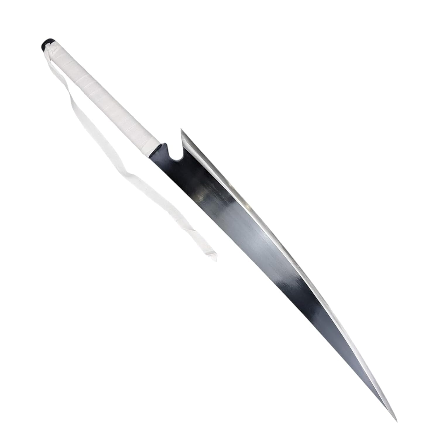 Kurosaki Ichigo’s Zangetsu Shikai Sword – 42 Inch Black Blade | Bleach Anime Cosplay Katana Replica | Ichigo Sword Collectible for Fans