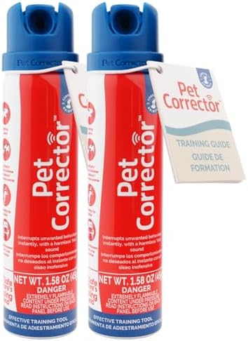 PET CORRECTOR Dog Trainer, 50ml. 2 Pack- Stops Barking, Jumping U...