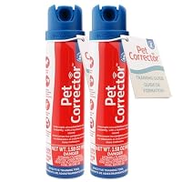 Pet Corrector Hundetraining. Hilft unerwünschtes Verhalten zu unterbinden: Bellen, Anspringen, Stehlen von Essen, Hundeangriffe, hält Hunde von Möbeln fern. Sicher und effektiv (50ml, 2er-Pack)